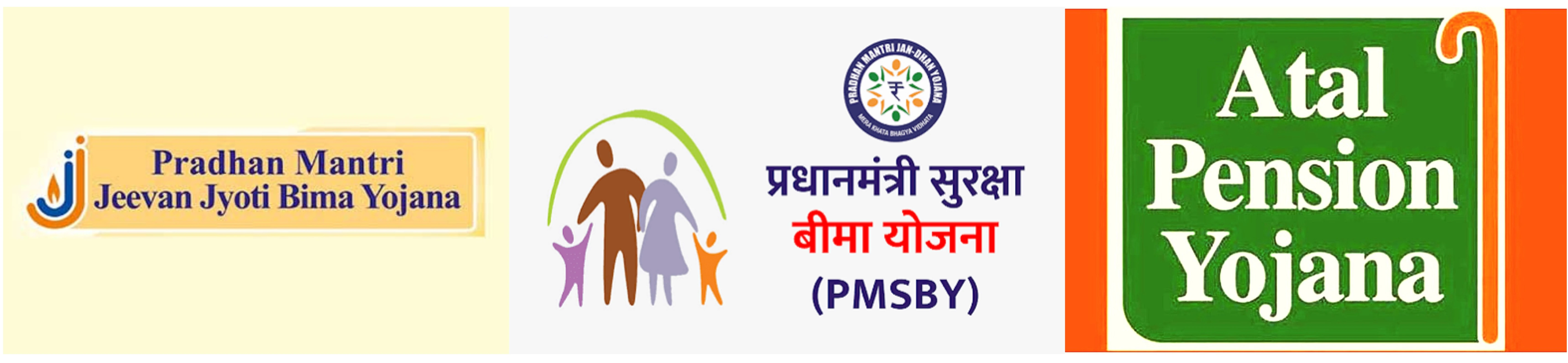 PMJJBY and related social-security scheme awareness banner