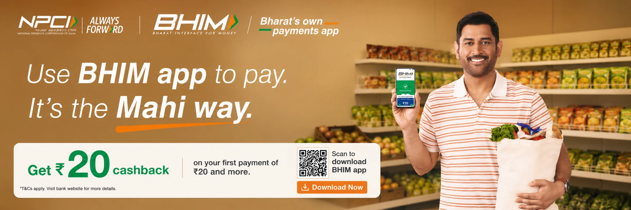 Official BHIM UPI payment information